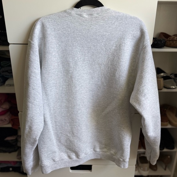 Western Wildcats Light Gray Oversized Fit Sweartshit Unisex Size Large - Picture 3 of 3